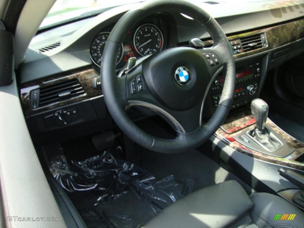 2008 3 Series 335xi Coupe - Alpine White / Black photo #11