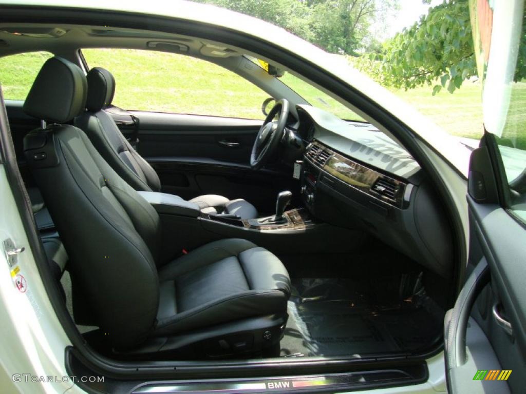 2008 3 Series 335xi Coupe - Alpine White / Black photo #19