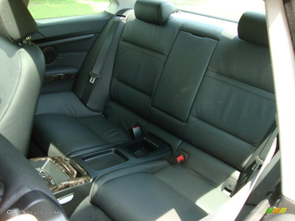 2008 3 Series 335xi Coupe - Alpine White / Black photo #25