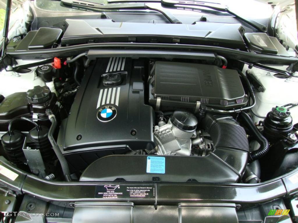 2008 3 Series 335xi Coupe - Alpine White / Black photo #26