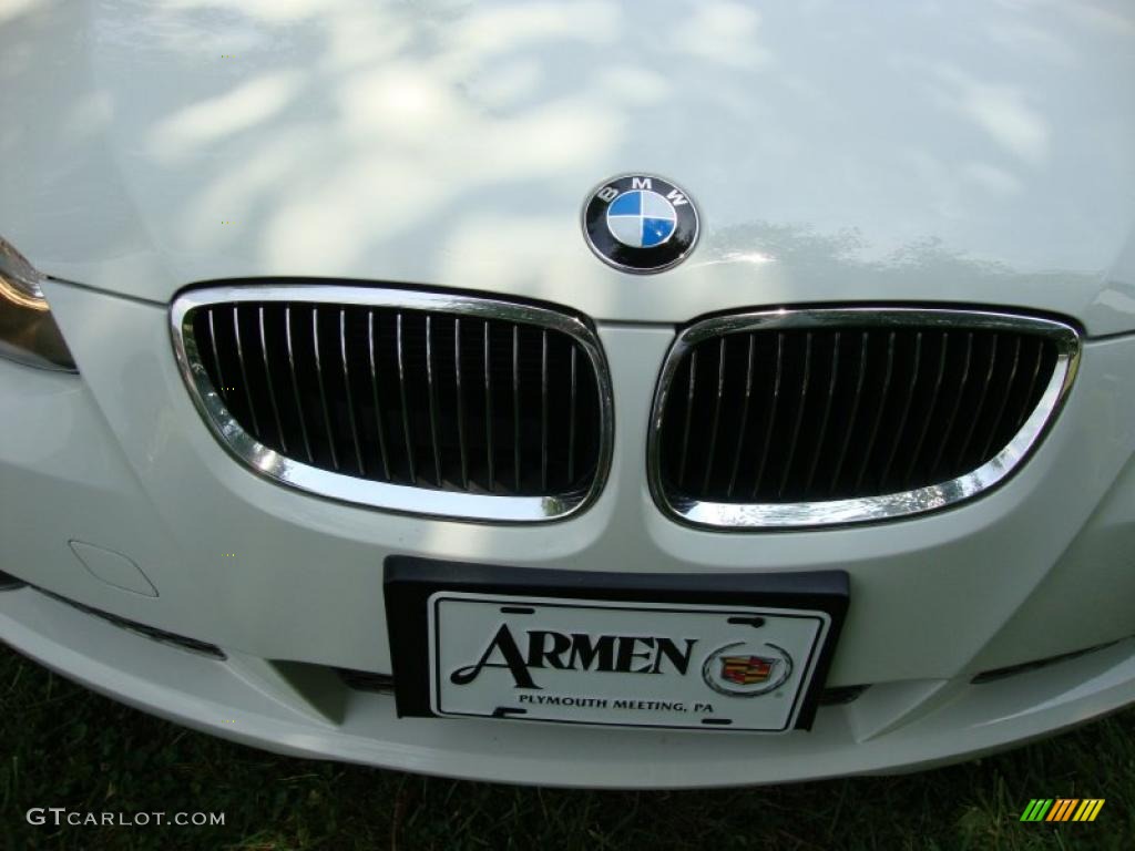 2008 3 Series 335xi Coupe - Alpine White / Black photo #28