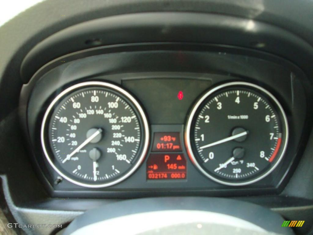 2008 3 Series 335xi Coupe - Alpine White / Black photo #34