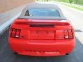 2000 Performance Red Ford Mustang GT Convertible  photo #4