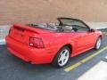 2000 Performance Red Ford Mustang GT Convertible  photo #10
