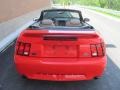 2000 Performance Red Ford Mustang GT Convertible  photo #11