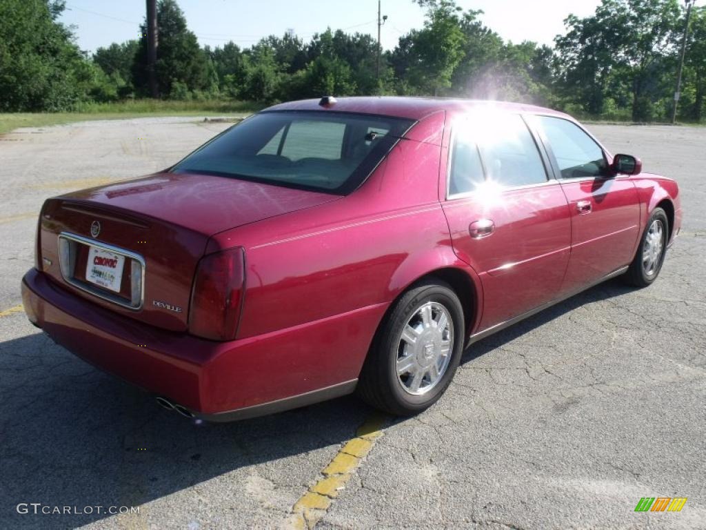 2004 DeVille Sedan - Crimson Red Pearl / Cashmere photo #5