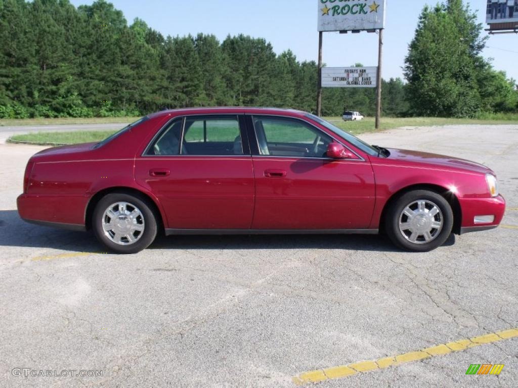 2004 DeVille Sedan - Crimson Red Pearl / Cashmere photo #6