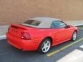 2000 Performance Red Ford Mustang GT Convertible  photo #13