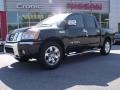Galaxy Black 2010 Nissan Titan LE Heavy Metal Chrome Edition Crew Cab