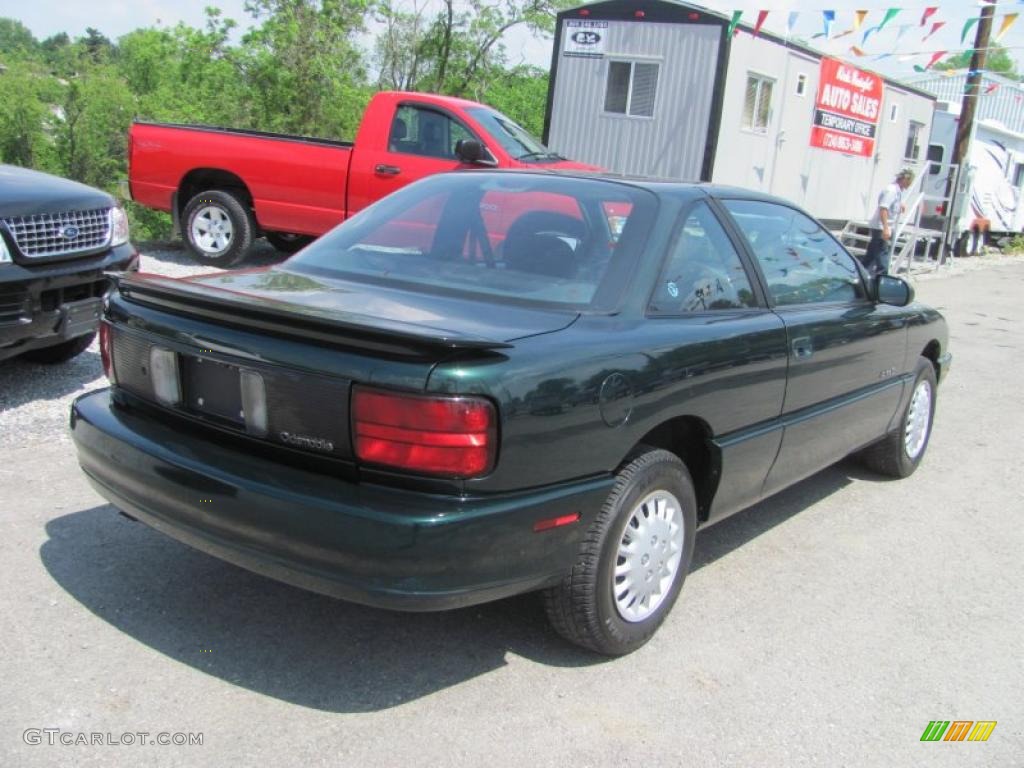 1995 Achieva S Coupe - Medium Green Metallic / Dark Gray photo #11