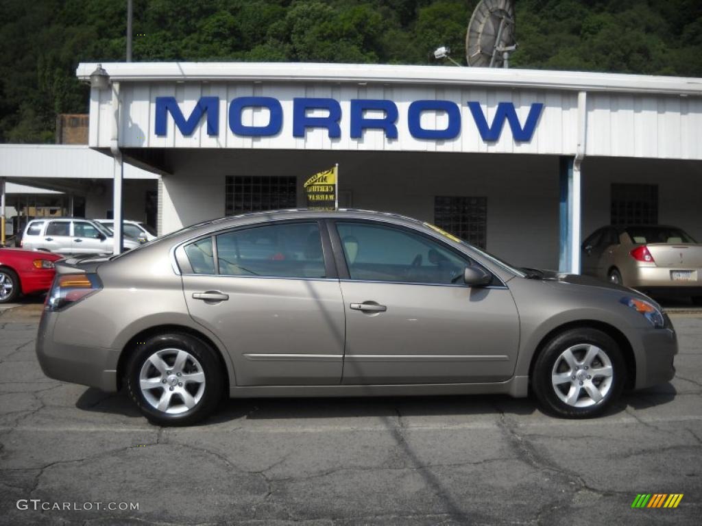 2007 Altima 2.5 SL - Pebble Beach Metallic / Blond photo #1