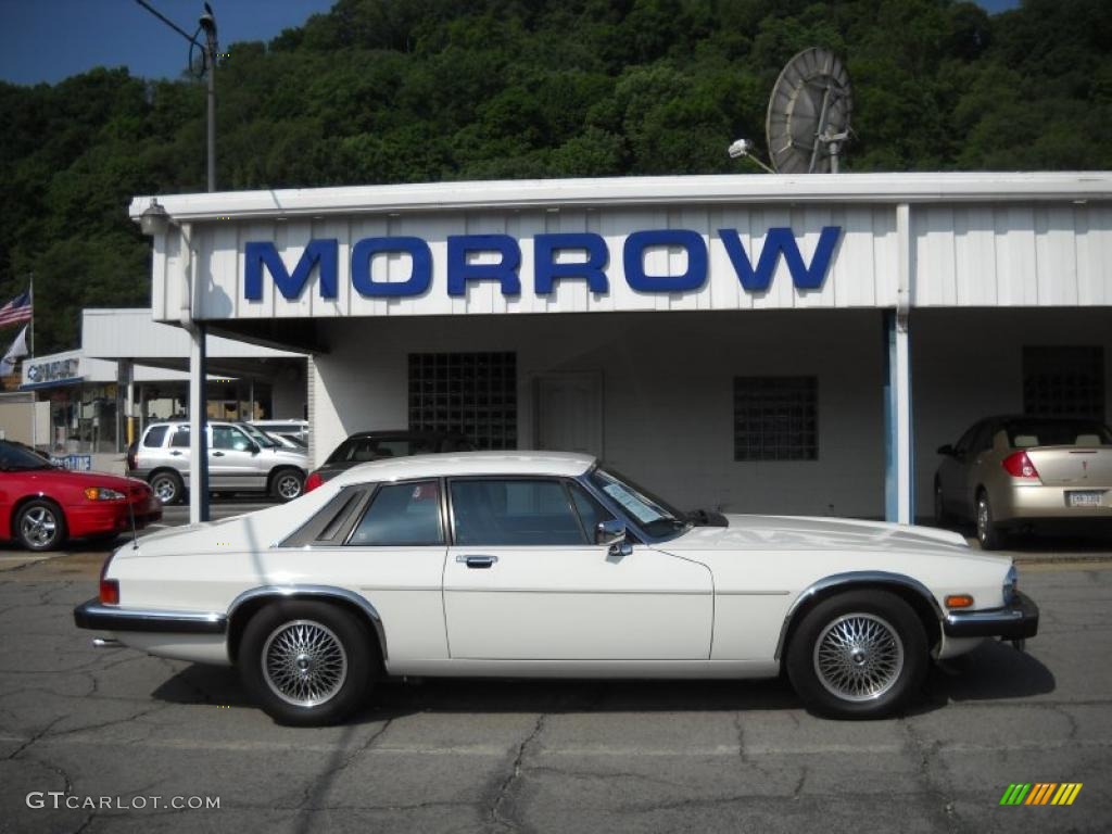 1989 XJ XJS V12 Coupe - Glacier White / Black photo #1