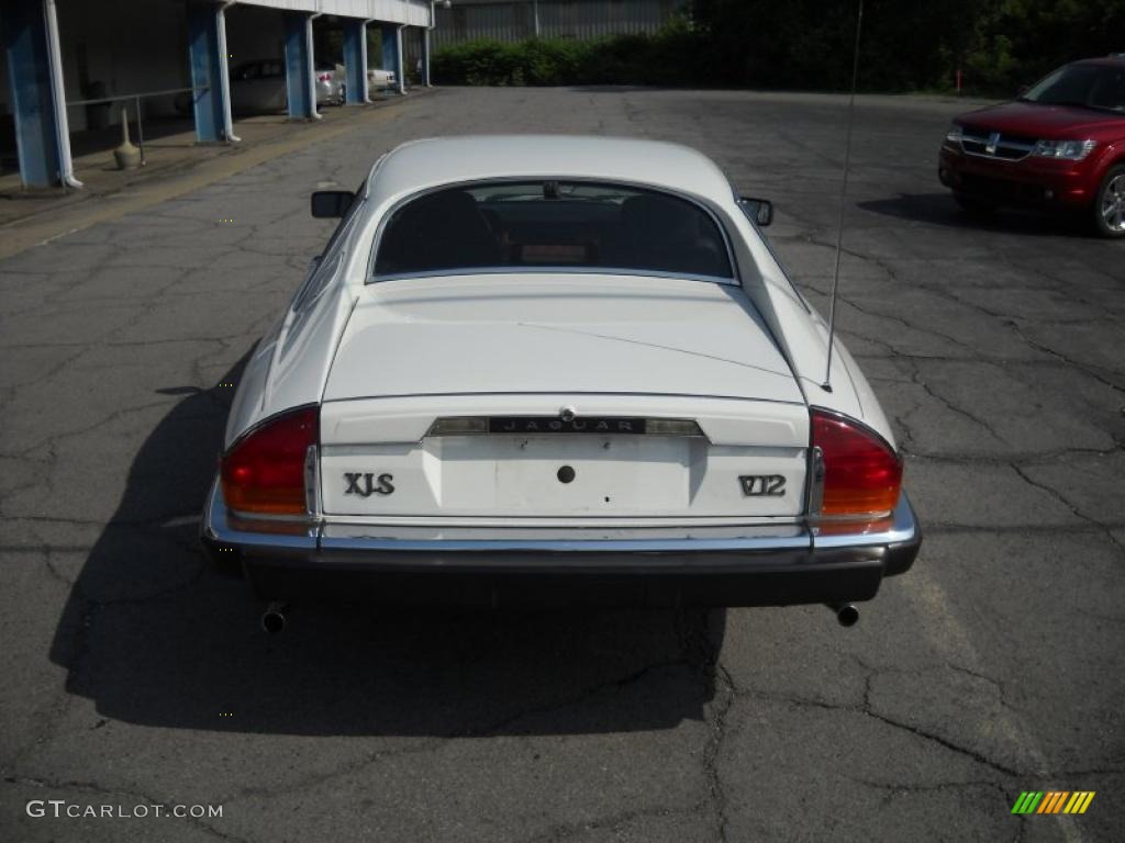 1989 XJ XJS V12 Coupe - Glacier White / Black photo #3