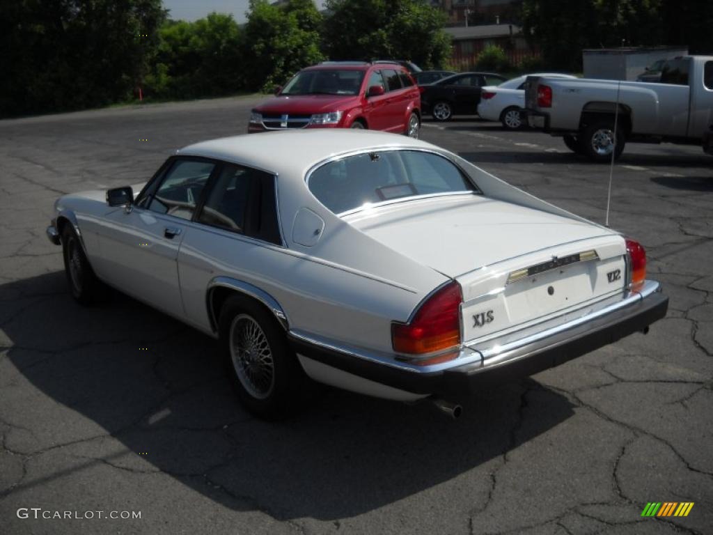 1989 XJ XJS V12 Coupe - Glacier White / Black photo #4