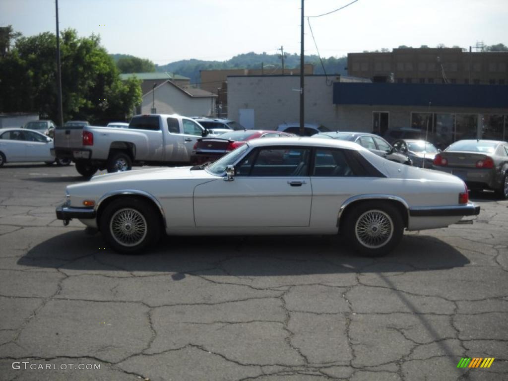 1989 XJ XJS V12 Coupe - Glacier White / Black photo #5