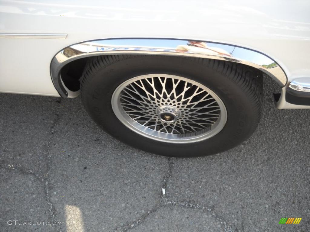 1989 XJ XJS V12 Coupe - Glacier White / Black photo #12