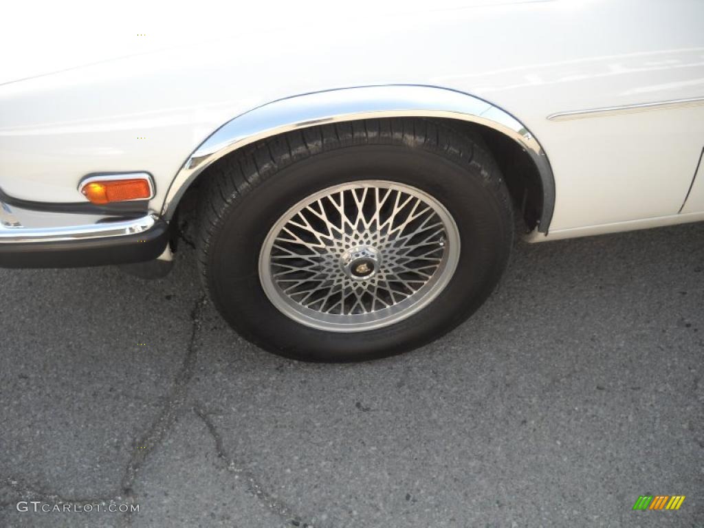 1989 XJ XJS V12 Coupe - Glacier White / Black photo #14