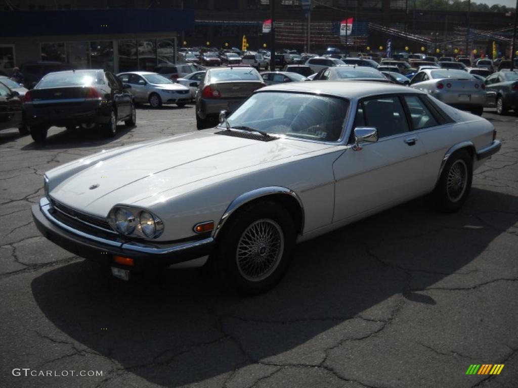 1989 XJ XJS V12 Coupe - Glacier White / Black photo #15