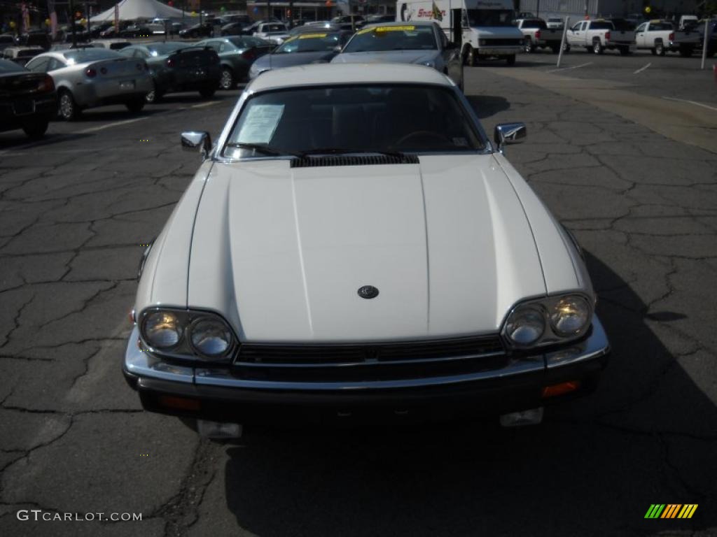 1989 XJ XJS V12 Coupe - Glacier White / Black photo #16