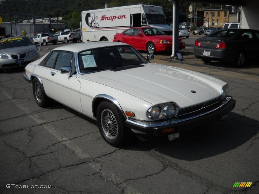 1989 XJ XJS V12 Coupe - Glacier White / Black photo #17