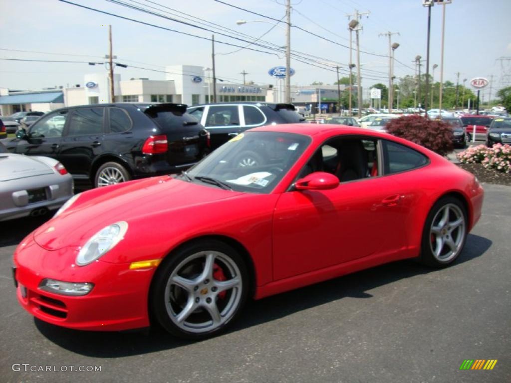 2007 911 Carrera S Coupe - Guards Red / Black photo #10
