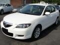 Rally White - MAZDA3 i Touring Sedan Photo No. 3