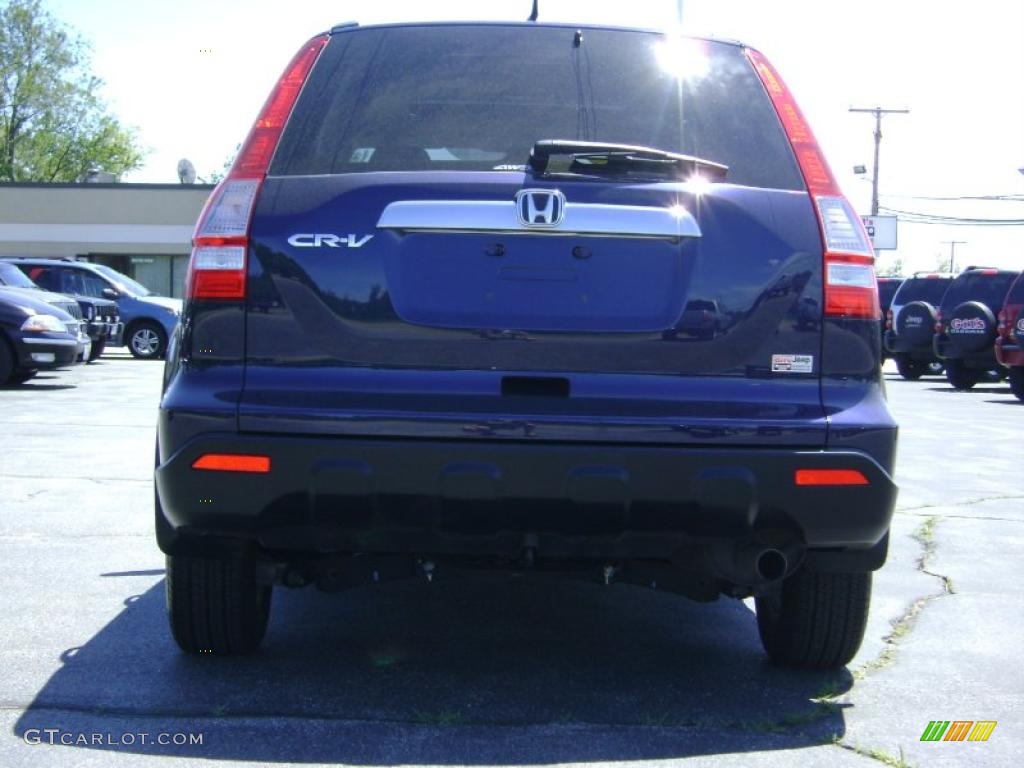 2007 CR-V EX 4WD - Royal Blue Pearl / Gray photo #6