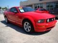 2007 Torch Red Ford Mustang GT Premium Coupe  photo #2