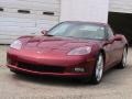 2008 Crystal Red Metallic Chevrolet Corvette Coupe  photo #2