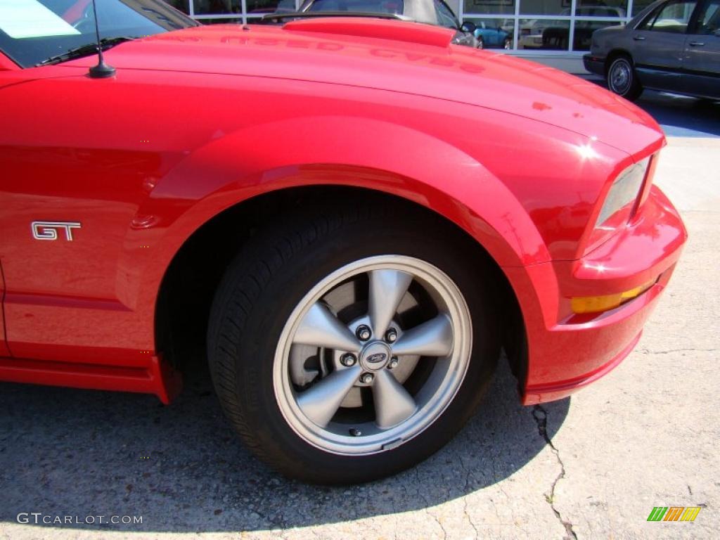 2007 Mustang GT Premium Coupe - Torch Red / Dark Charcoal photo #24