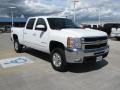 2009 Summit White Chevrolet Silverado 2500HD LTZ Crew Cab 4x4  photo #12