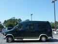 2000 Deep Emerald Green Metallic Ford E Series Van E150 Passenger Conversion  photo #2