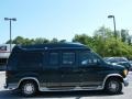 2000 Deep Emerald Green Metallic Ford E Series Van E150 Passenger Conversion  photo #6