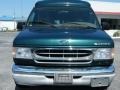 2000 Deep Emerald Green Metallic Ford E Series Van E150 Passenger Conversion  photo #8
