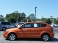 2004 Fusion Orange Metallic Pontiac Vibe   photo #2