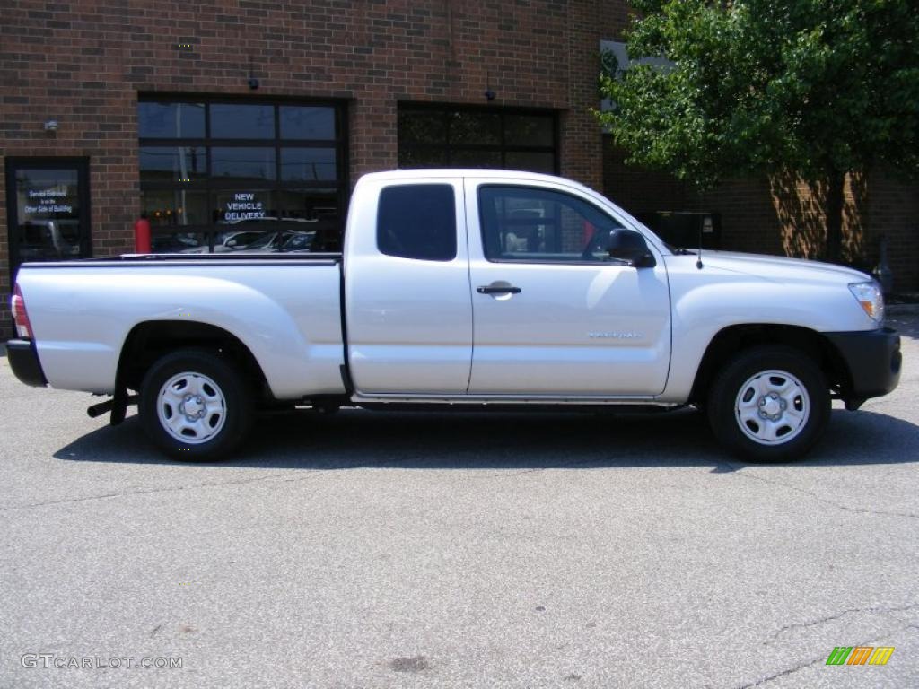 2009 Tacoma Access Cab - Silver Streak Mica / Graphite Gray photo #2