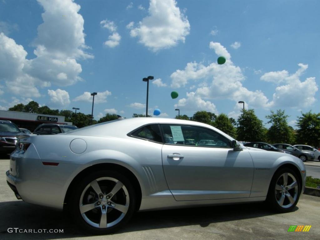 2010 Camaro LT/RS Coupe - Silver Ice Metallic / Black photo #6