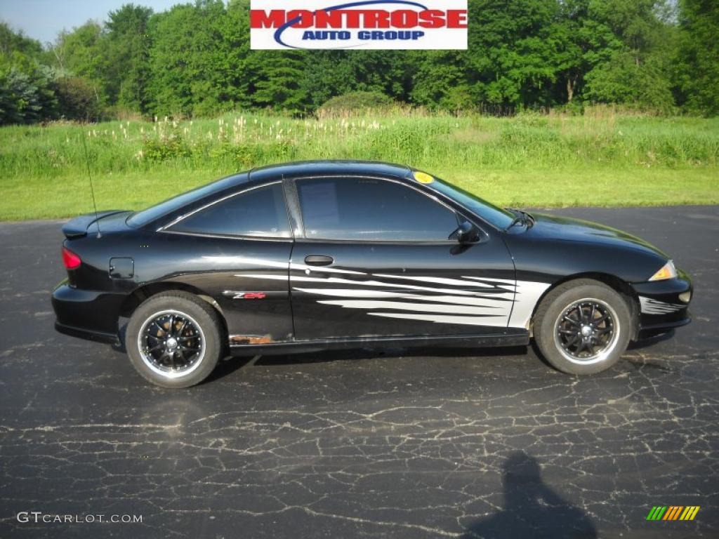 1998 Cavalier Z24 Coupe - Black / Graphite photo #1