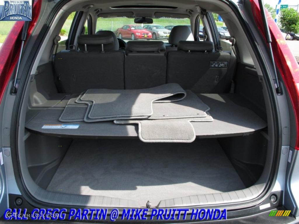 2008 CR-V EX-L 4WD - Glacier Blue Metallic / Gray photo #9