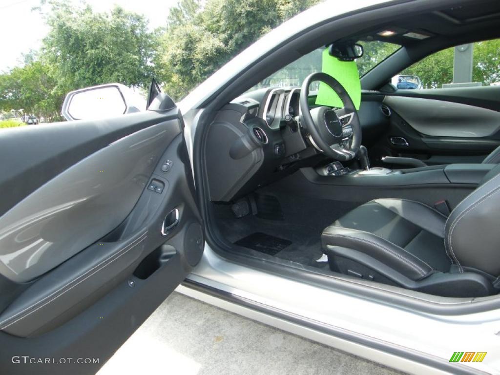 2010 Camaro LT/RS Coupe - Silver Ice Metallic / Black photo #14