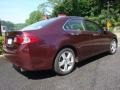 2009 Basque Red Pearl Acura TSX Sedan  photo #4