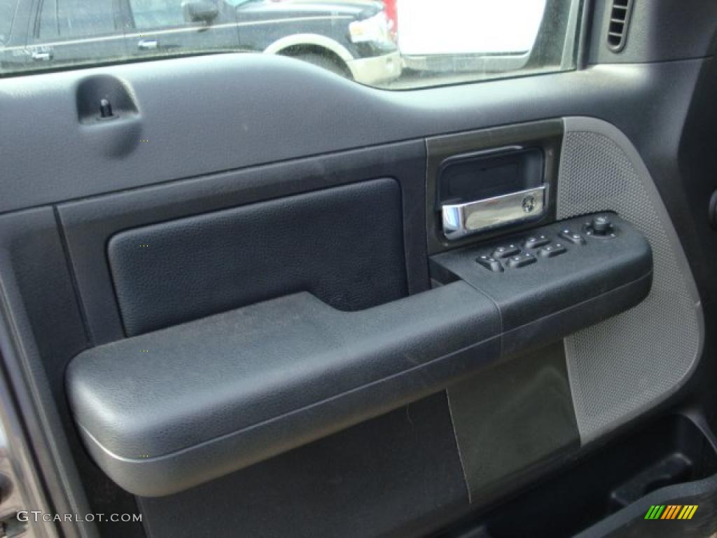 2004 F150 FX4 SuperCrew 4x4 - Dark Shadow Grey Metallic / Black/Medium Flint photo #15