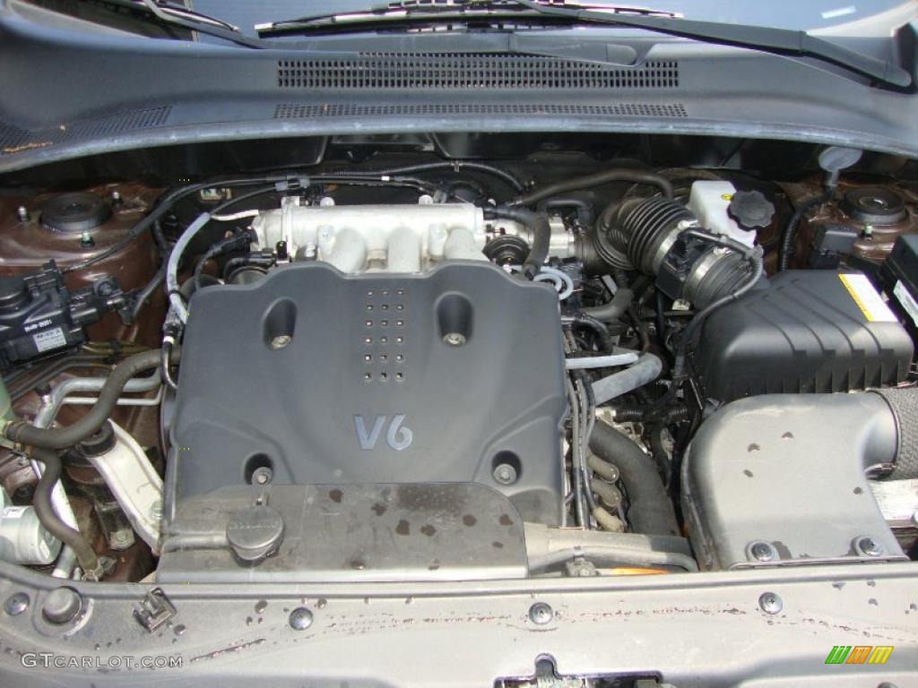 2008 Sportage EX V6 4x4 - Smokey Brown Metallic / Beige photo #26