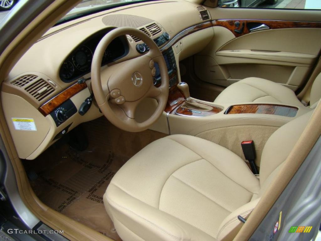 2008 E 350 4Matic Sedan - Pewter Metallic / Cashmere photo #10