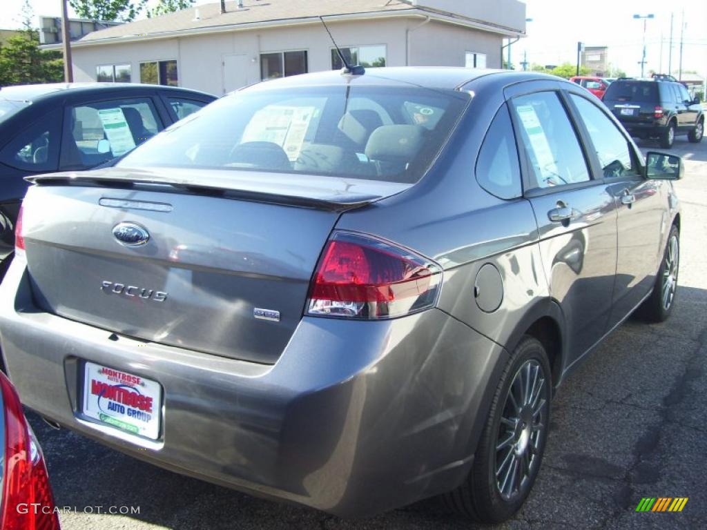 2010 Focus SES Coupe - Sterling Grey Metallic / Charcoal Black photo #4