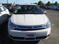 2010 White Suede Ford Focus S Sedan  photo #2