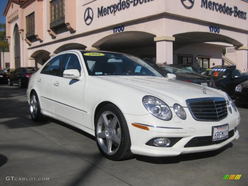 Arctic White Mercedes-Benz E