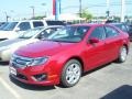Sangria Red Metallic - Fusion SE Photo No. 3