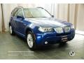 2007 Montego Blue Metallic BMW X3 3.0si  photo #11