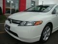 2007 Taffeta White Honda Civic EX Sedan  photo #16